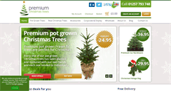 Desktop Screenshot of premiumchristmastrees.com